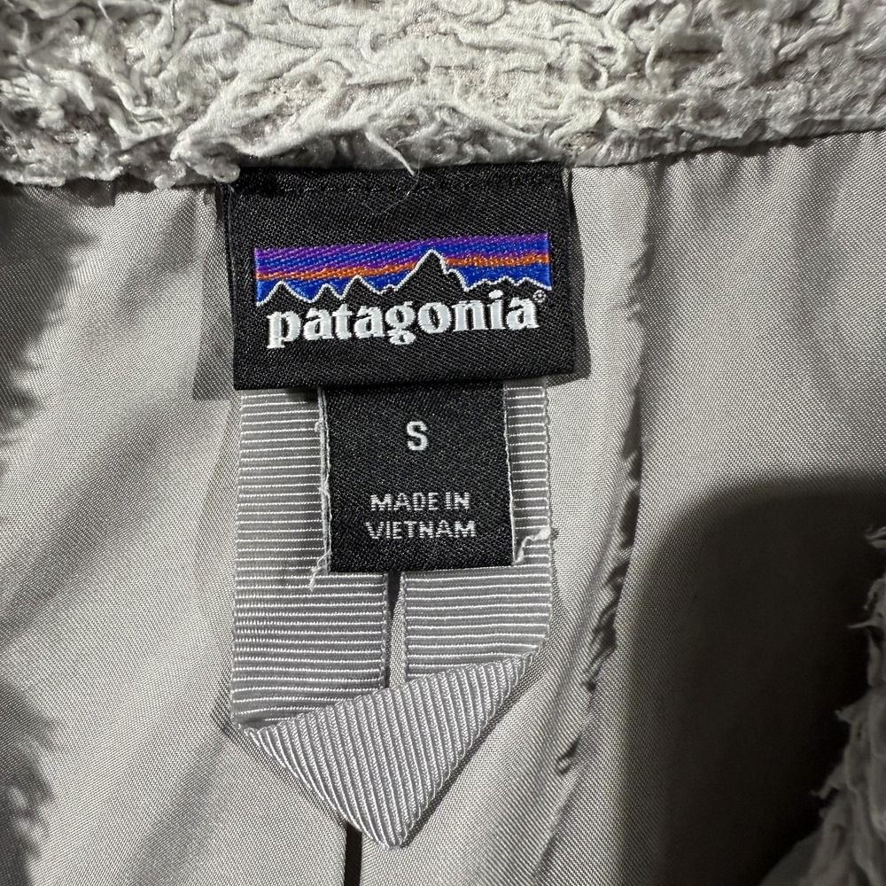 Patagonia Los Gatos Jacket Womens Small Gray Fleece Full Zip Pockets Outdoor - Picture 2 of 6